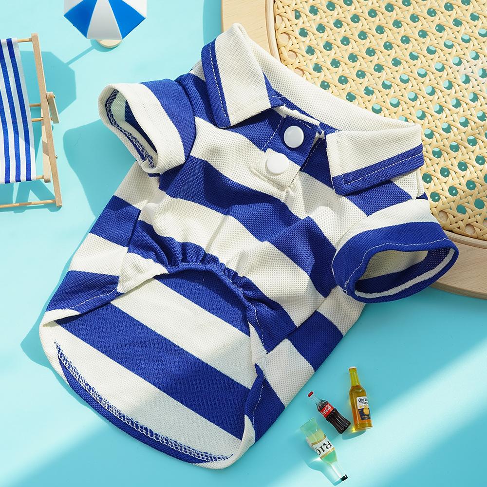 New pet summer teddy than bear dog clothes thin French fighting cat products cat clothing dog clothes