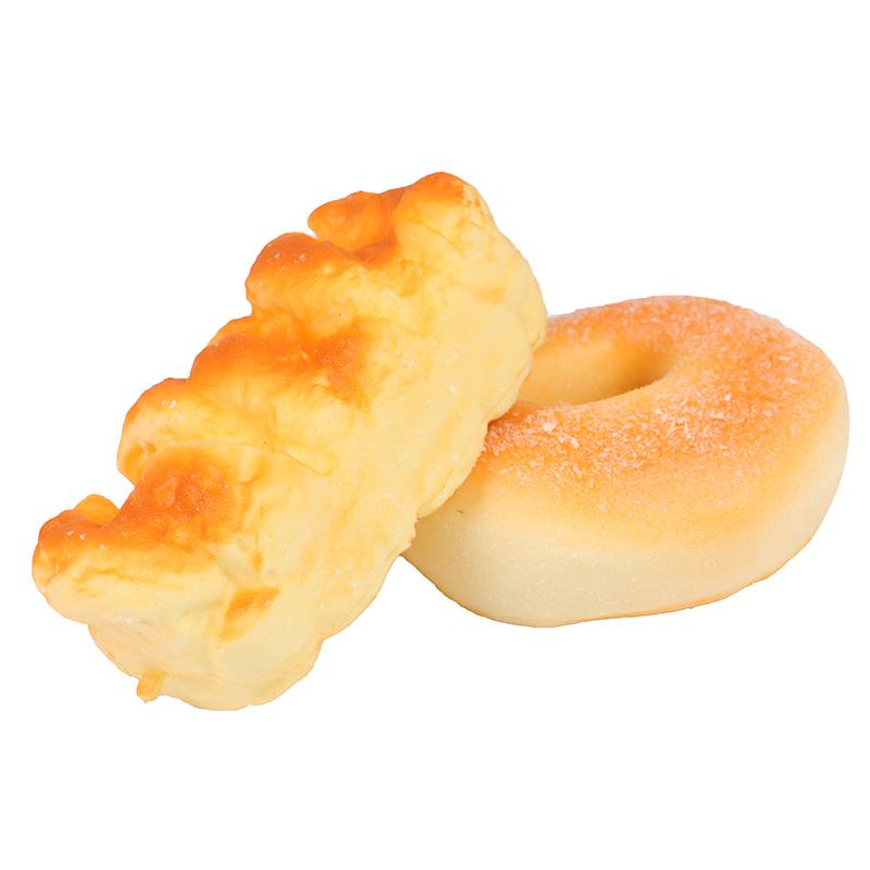 1Pc Simulation Pu Bread Toast Donuts Slow Rising Squeeze Stress Relief Toys
