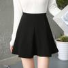 Women's Spring Summer Plus Size A-Line Short Umbrella Skirt Pleated Puffy Underlay Casual All-match Versatile Skirt-Trousers Academic Style