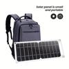 20W Solar Panel, Monocrystalline Module  Solar Panel Kit with PET Material for Smart Phone, Small Fans Monitor Outdoor Security Camera