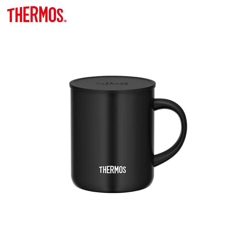 THERMOS 340ml Stainless Steel Coffee & Tea Mug with Lid