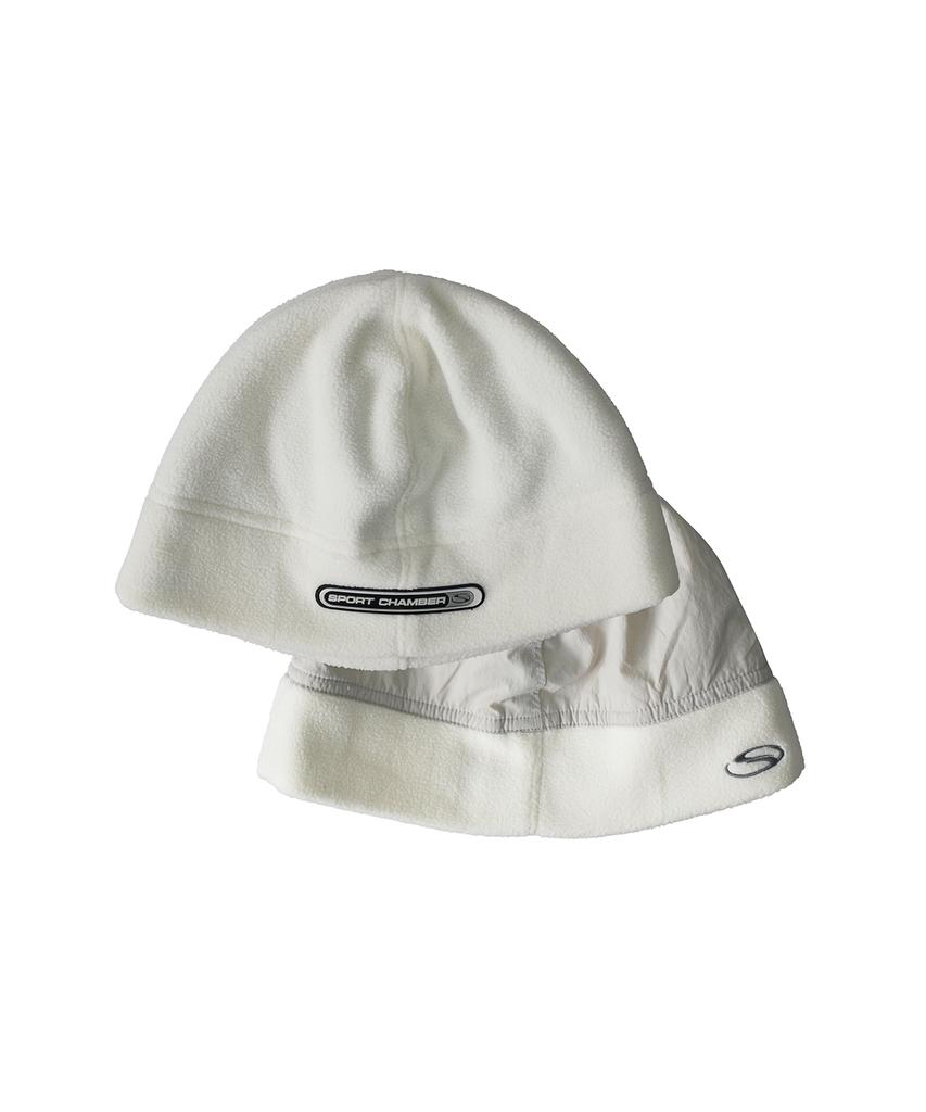 SPORT CHAMBER Sc Reversible Fleece Beanie (Ivory)
