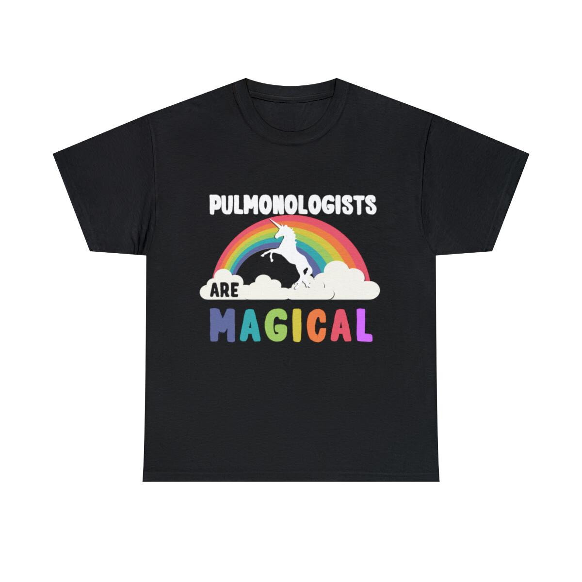Pulmonologists Are Magical Graphic Tee Shirt, S-5XL S