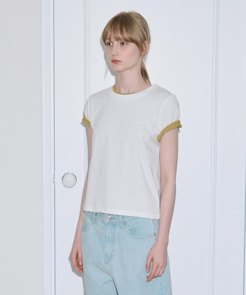 SINOON Logo Basic T-Shirt (White)
