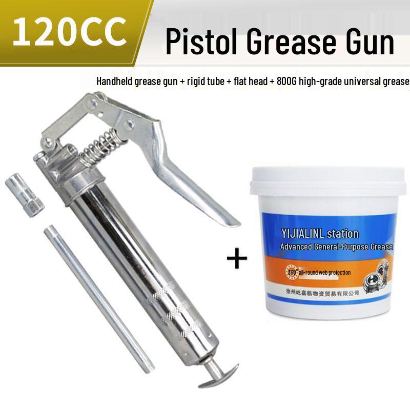 Mini One-Hand High-Pressure Grease Gun with Auto Air Venting