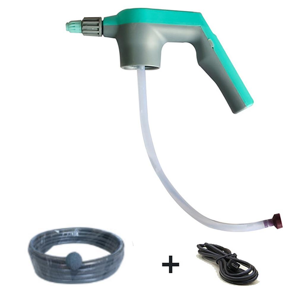 Multifunktionales elektrisches tragbares Wassersprinklerpistolen-Set mit Wasserrohr-Autowaschsprühgerät für die Autoreinigung/den Garten