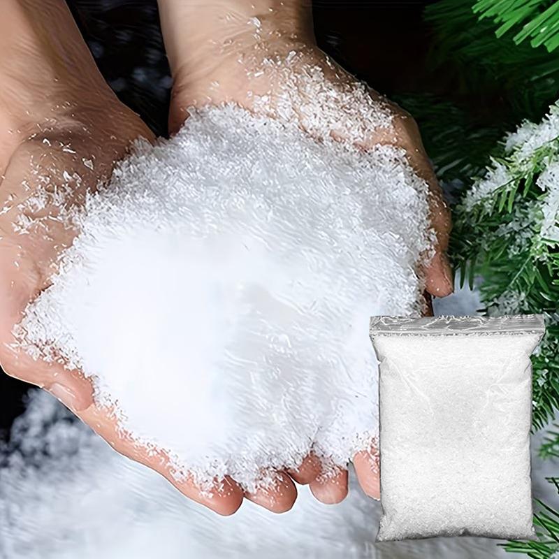 Artificial Fake Snow Powder, Snowfall Powder, Artificial Snow For Film And Television, Christmas Decor Winter Holiday Party Diy