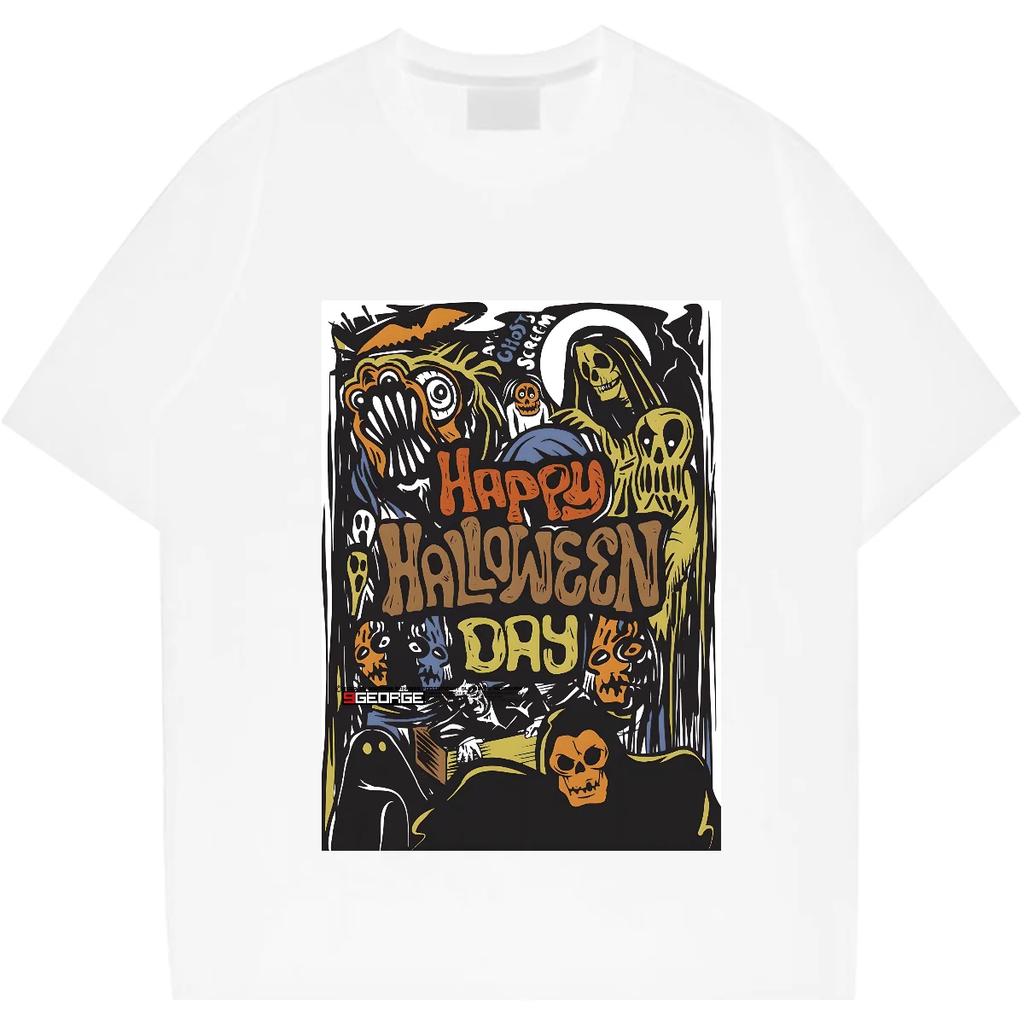 Loose Oversized Tshirt Vintage Classic Hip Hop Shirt Graphic Printing Cotton T Shirt Outdoor Style Men Woman Clothes DIY