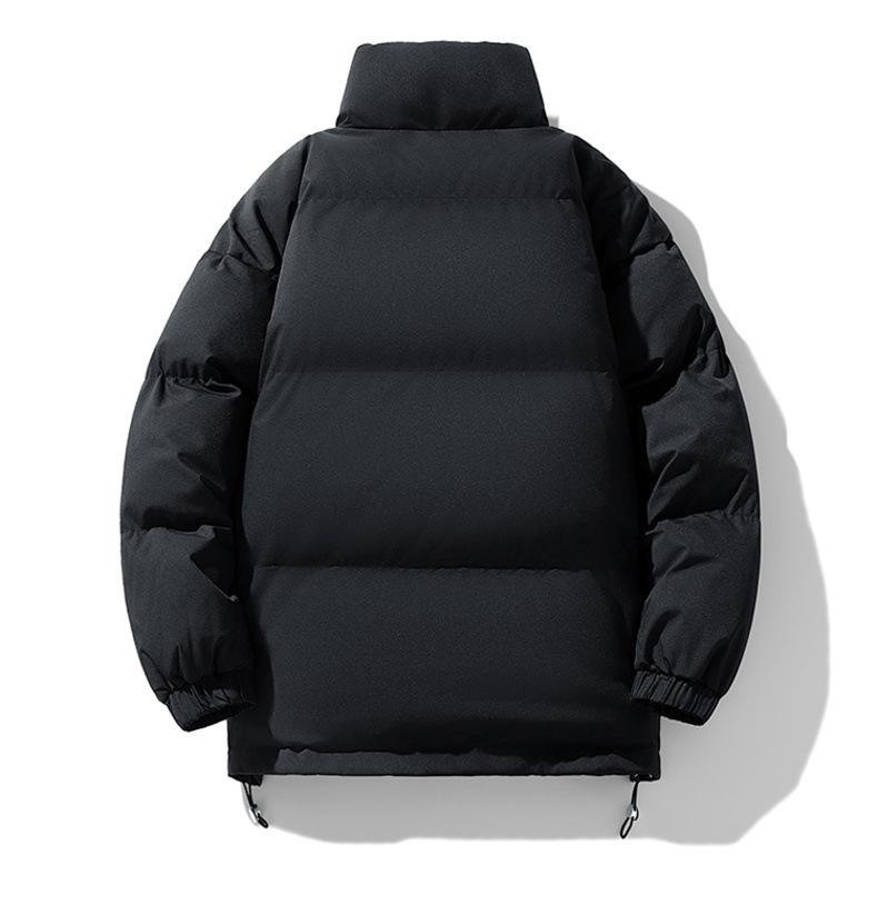 Winter Cotton Padded Jacket: Thickened, Plus Velvet, Couple Style, Stand Collar, Bread Jacket for Men & Women, Available In 11 Colors.