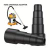 1-4Pcs Universal PVC Vacuum Hose Adapter Crack Resistant Vacuum Replacement Part for Home Garage Car Washing Use