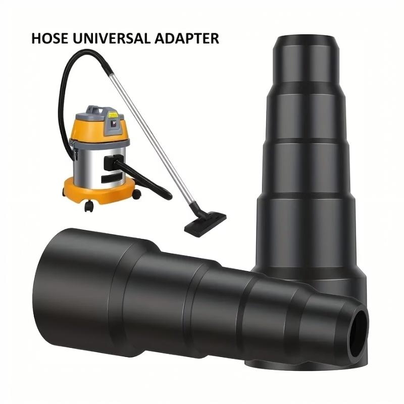 1-4Pcs Universal PVC Vacuum Hose Adapter Crack Resistant Vacuum Replacement Part for Home Garage Car Washing Use