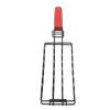 Hot Dog Holder for Grilling Iron Multifunctional BBQ Sau Grill Rack with Wooden Handle for Mt Vegetables