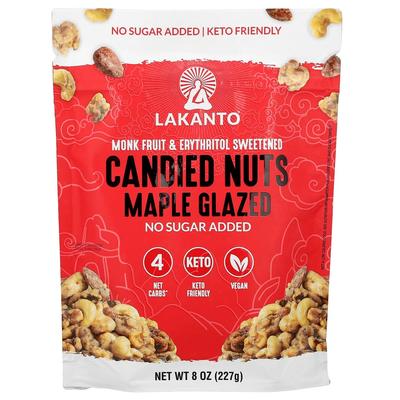 Lakanto Keto Candied Maple Glazed Nuts 227g (8 Oz)
