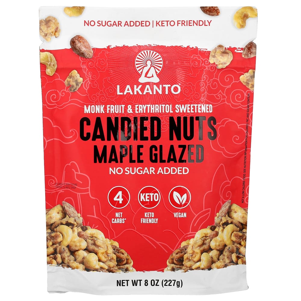 Lakanto Keto Candied Maple Glazed Nuts 227g (8 oz) 227g - 1 ea