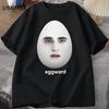 Koszulkki Meme Jajeczny Edward Unisex Edward Cullen Parodia Humor graficzna Koszulka Casual Bawełna Krótki rękaw z nadrukiem Koszulki Topy