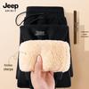 JEEP SPIRIT Men's Lamb Wool Lined Jogger Sweatpants
