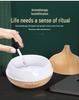 Silent Large Mist Aroma Diffuser: Cross-border Wood Grain Humidifier with Automatic Spray