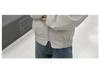 Men's High-End Short Leather Motorcycle Jacket - Trendy Spring/Autumn Street Style with Stand-up Collar