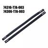 1Pair Car Black Roof Trim Molding Kit Fit For Honda Hrv 2016-2021 74306-T7A-003
