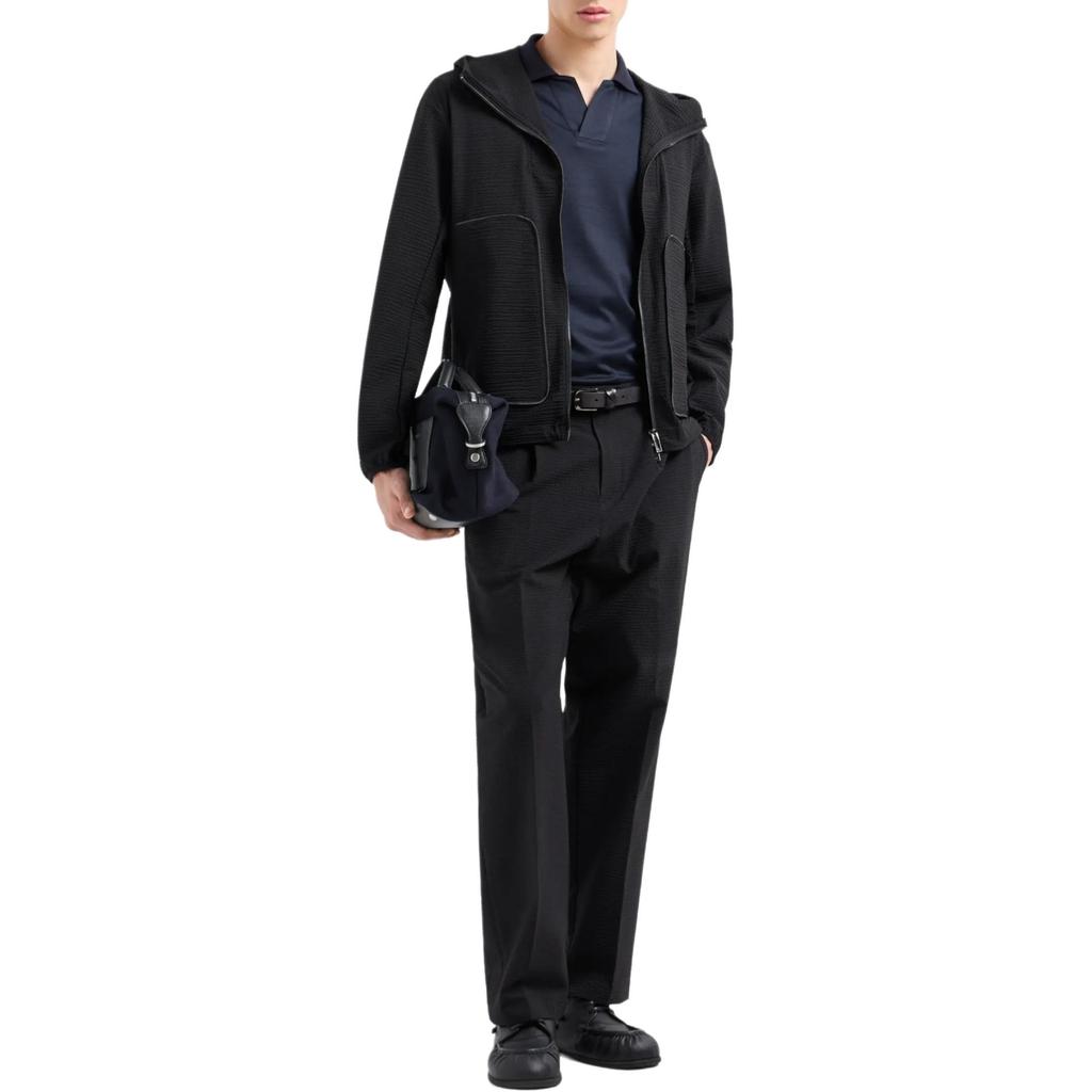 Emporio Armani FW24 Jackets & Coats Men's Black 6D1B61-1NSCZ-0999