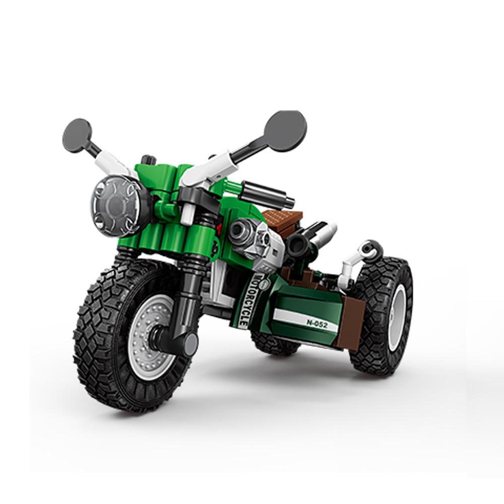 Speed Demon Motorcycle 3D Building Block Toys Cultivate Children's Interests, MOC Motorcycle Assembly, Multiple Styles Available