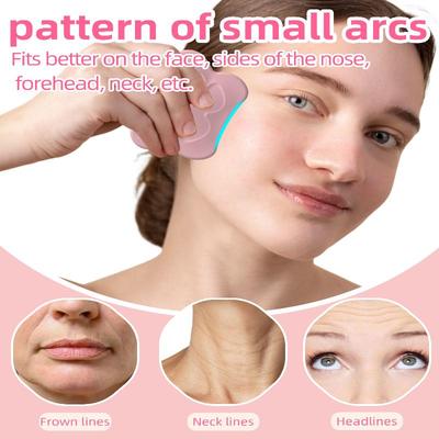 1 Pcs Silicone Facial Gua Sha Tool – Therapy Plate for Skin Scraping, Facial and Body Massage, and Skincare Treatment