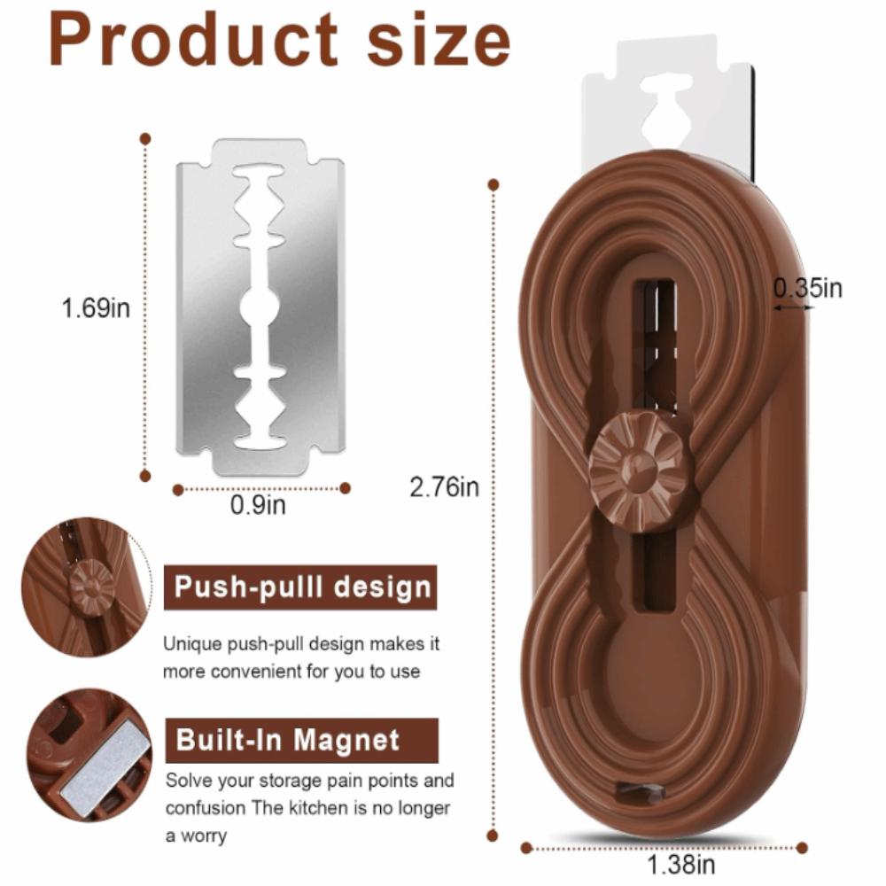 ABS Shell Handle Dough Scoring Slicer Stainless Steel Part Sourdough Baking Accessories