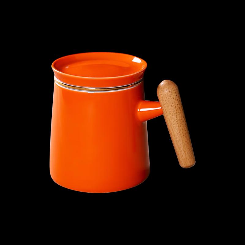 

Wushiyuan Official Hat Ceramic Tea Infuser Mug