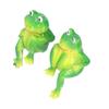 Froschdeko Handgefertigt Harz Mikro-Landschaft Langlebig Farbecht Geschenk Frosch Gartendeko für Zuhause