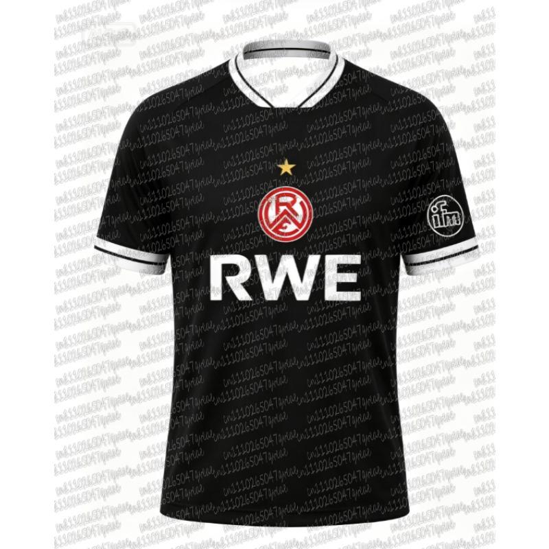 2026-27 Familienpassend G-Deutschland Trikot Fußballspiel Sport R-Rot-Weiss E-Essen Heim Unisex Training Atmungsaktiv Fußballtrikot 3XL