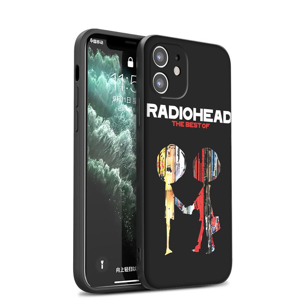 GX191 Radiohead Thom Yorke Silicone Soft Case for iPhone 13 12 Mini 11 Pro XS Max XR X 8 7 6 6S Plus 5 5S SE 2020