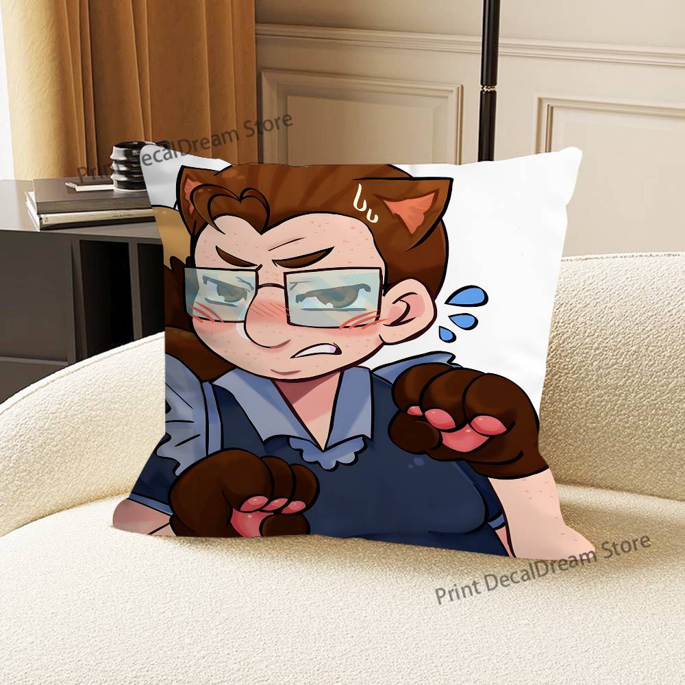 The E-Eltingville C-Club Cushion For Bedroom Car Coffee Shop Room and Living Room Sofa Decorative Pillow Cover Case