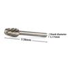 6pcs High Speed Steel Rotary Cutter Files Grinding Engraving Drilling Bit Hand Tool Set Hss Woodworking Tools