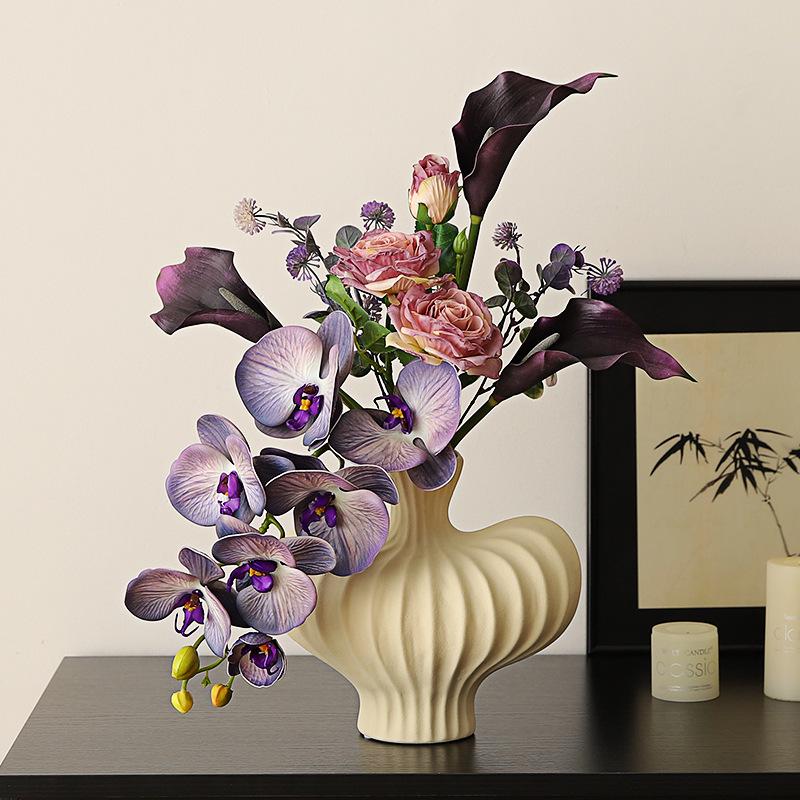 Elegant Artificial Flower Bouquets for Living Room and Dining Table Decor