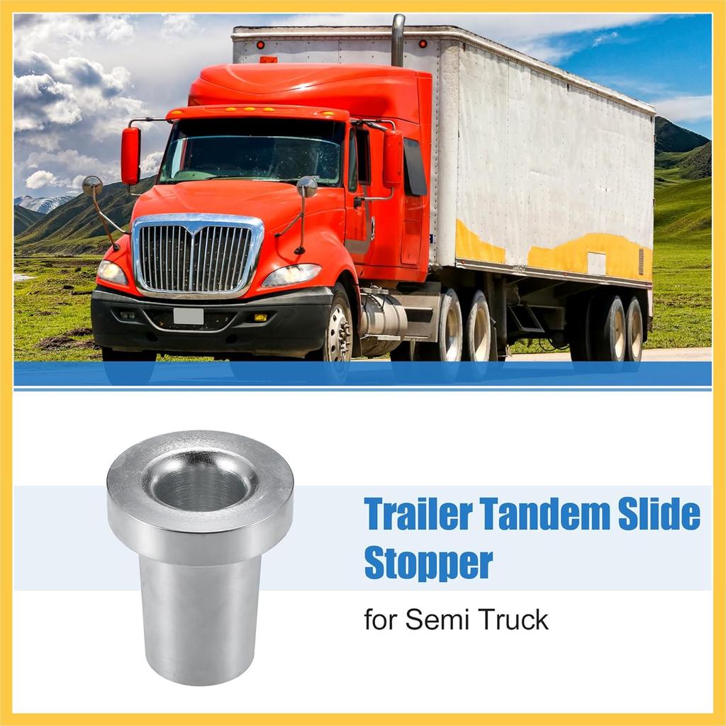 Trailer Tandem Slide Stopper Slider Stopper Lock Pin Tool for Semi Truck Slider Stop Pin Tandem Pin to Adjust Axle Weight Metal Auto Replacement