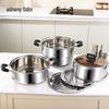 Adneny 3-Layer Stainless Steel Steamer Pot