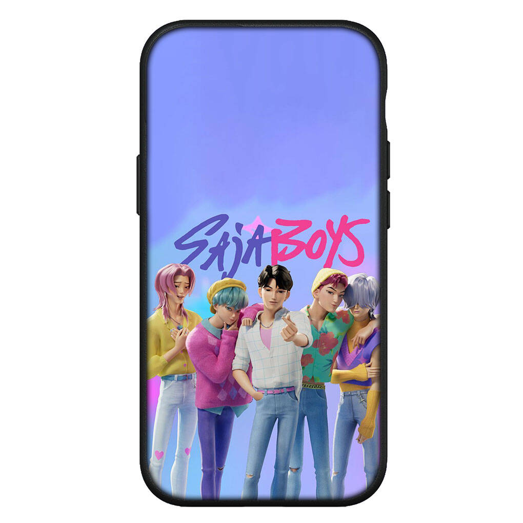for Samsung Galaxy S25 S24 S23 iPhone 17 16 15 Xiaomi Redmi Note 14 13 12 11 Plus Pro Max XR Phone Case Saja KPop Demon Boys Hunters OPPO Huawei Cover