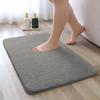 Bath 3x Longer Highly Machine Extra for Foot Entrance Gray Mat, Lifespan, Non-Slip, Absorbent, Washable, Microfiber, Thick, Soft, Anti-Sagging,