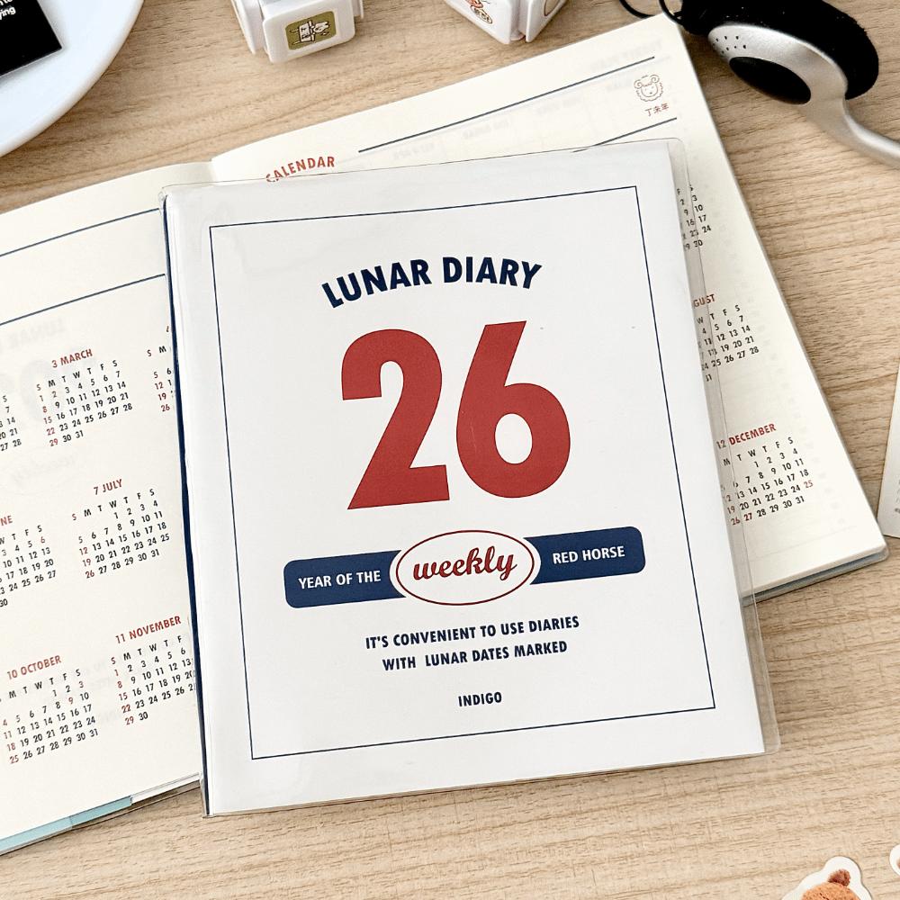 Retro Student Study Diary Planner 2026 Journal Notebook Schedule Life Planner Book Student