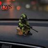 3D Printed Soldier Desktop Figurine, Military Model, Miniature Figurine Ornament for Home Office Car Decor And Lovers Collectible Tactical Interior