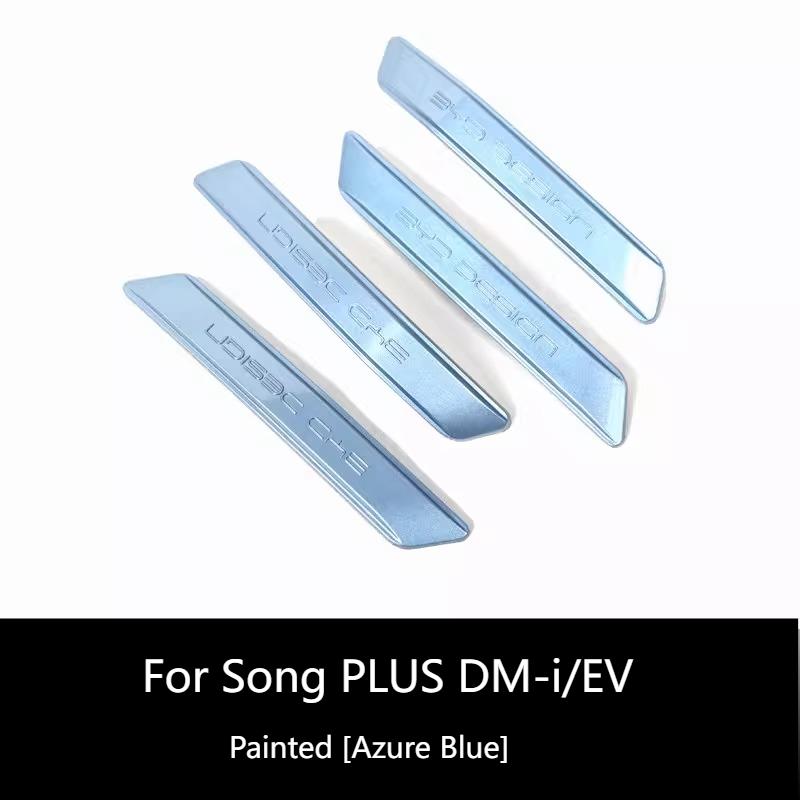 For BYD Song Plus Seal U Sealion 6 DMI EV Paint Finish Door Anti Collision Strip Anti Scratch Protective Stickers Car Accessorie