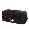 First Responder Bag Medication Carrying Case Emergency Supplies Storage Bag for Car Home Office Outdoor Black