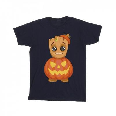 Guardians Of The Galaxy Mens Groot Pumpkin T-Shirt