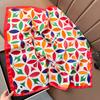 New Spring Summer Classic Printed Small Square Scarf Women Fashion Versatile Decorative Neck Scarf