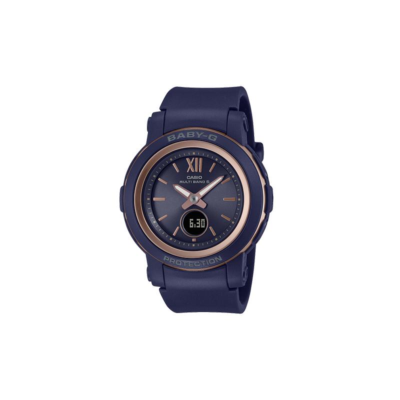 

Casio BABY-G 100M Waterproof Solar Quartz Movement Resin Strap Japanese and Korean Watch Women s Watch Blue Dial BGA-2900-2AJF синий