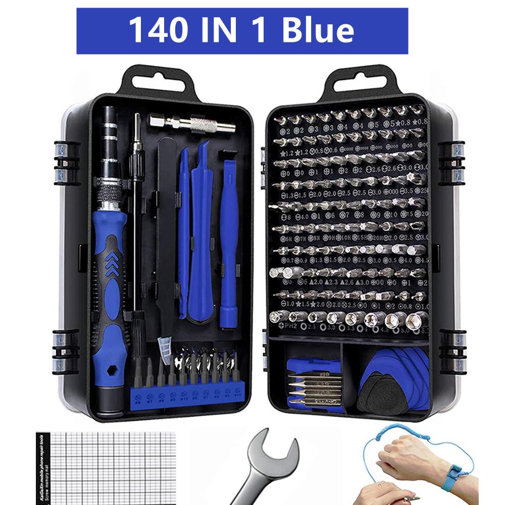 Precision Screwdriver Set - 140-In-1 Small Screwdriver Bit Set for DIY Electronic Repairs - Computer- Micro PC, Laptop, iPhone