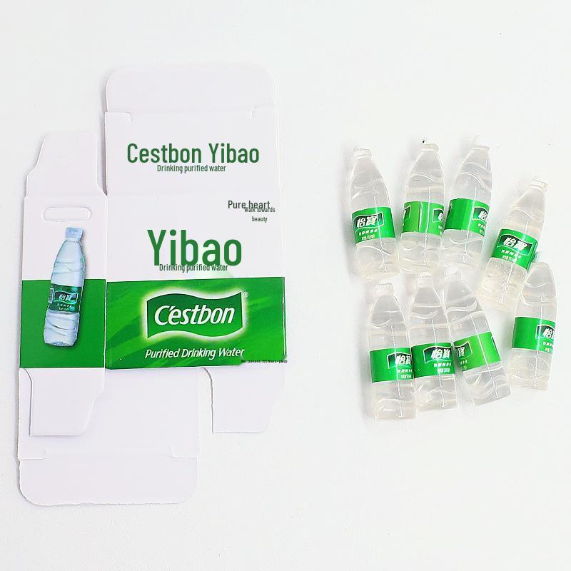 Wahaha Miniature Home Decor Water Bottle Toy Set Mini