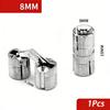 8*19mm ~ 16*33mm 1Pcs Cylindrical Hidden Gate Hinge Copper Invisible Hinges Cross Hinge Hidden Furniture Hardware