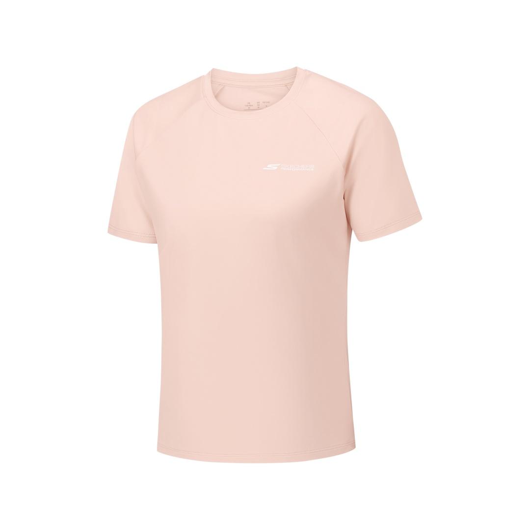 Skechers Breathable Soft Comfortable Raglan Sleeve T-Shirt Women tops P226W210-028B S