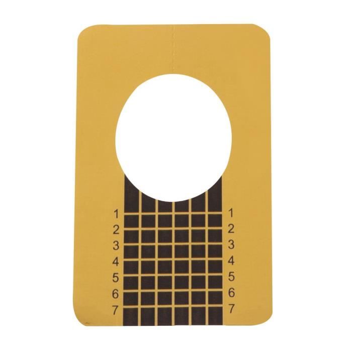 Outils Nail Art ongle 100 pcs Autocollants Conseils Extension UV Acrylique